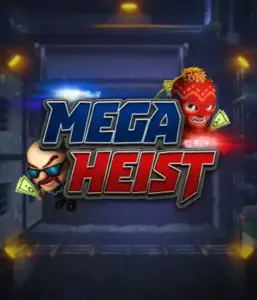 Get ready for the action-packed world of the Mega Heist game by Relax Gaming, featuring quirky characters ready to execute a big score. This image portrays the drama of the heist with its dramatic logo and a shadowy vault backdrop. Perfect for fans of heist movies, delivering a captivating escape. 